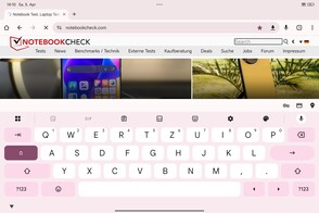 Xiaomi Pad 7 : Clavier par défaut