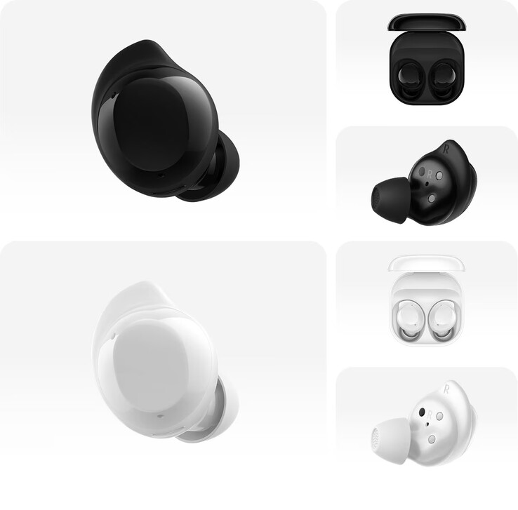 Éléments de conception du Galaxy Buds Core (Source : Samsung)
