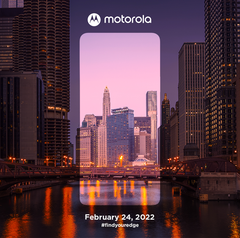 Motorola organisera son prochain événement Moto et Edge le 24 février. (Image source : Motorola)
