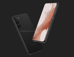 La série Galaxy S23 devrait être lancée dans le monde entier au début de l'année prochaine. (Image source : @OnLeaks)