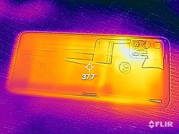 Carte thermique - Dos