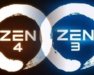 Les processeurs Zen 4 utiliseront le socket AM5 alors que les puces Zen 3 utilisaient le socket AM4. (Image source : AMD - édité)