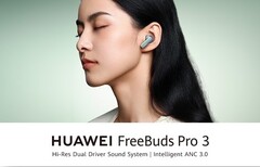 Les Freebuds Pro 3 (Source : Huawei)