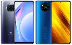 Xiaomi Mi 10T Lite contre POCO X3 : payer un peu plus pourrait valoir le coup à long terme. (Source de l'image : Xiaomi - édité)