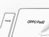Une nouvelle fuite de l'OPPO Pad 2. (Source : Digital Chat Station via Weibo)