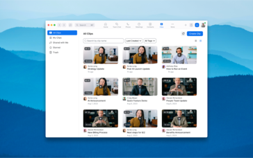 Vidéos asynchrones dans Zoom Clips - source : Zoom News