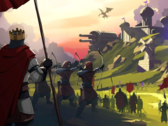Illustration officielle de 9 Kings (source : Xbox Wire)