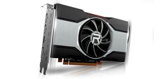 La RX 6600 XT. (Source : AMD)