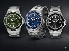 La Casio MTD-145D-3AV, la MTD-145D-2AV et la MTD-145D-1AV (de gauche à droite)