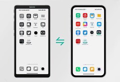 Le Dasung Link est disponible en deux couleurs, toutes deux avec un châssis en aluminium CNC. (Source de l'image : Dasung)