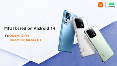 Xiaomi déploie actuellement des mises à jour stables sur Android 14 pour trois smartphones. (Source de l&#039;image : Xiaomi)