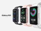 Le Galaxy Fit 3 est le dernier tracker de fitness de Samsung et une alternative moins chère à la smartwatch Galaxy Watch. (Source de l'image : Samsung)