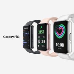 Le Galaxy Fit 3 est le dernier tracker de fitness de Samsung et une alternative moins chère à la smartwatch Galaxy Watch. (Source de l&#039;image : Samsung)