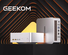 Le Geekom A9 Mega contient un petit lecteur d'empreintes digitales intégré au bouton d'alimentation. (Source de l'image : Geekom)