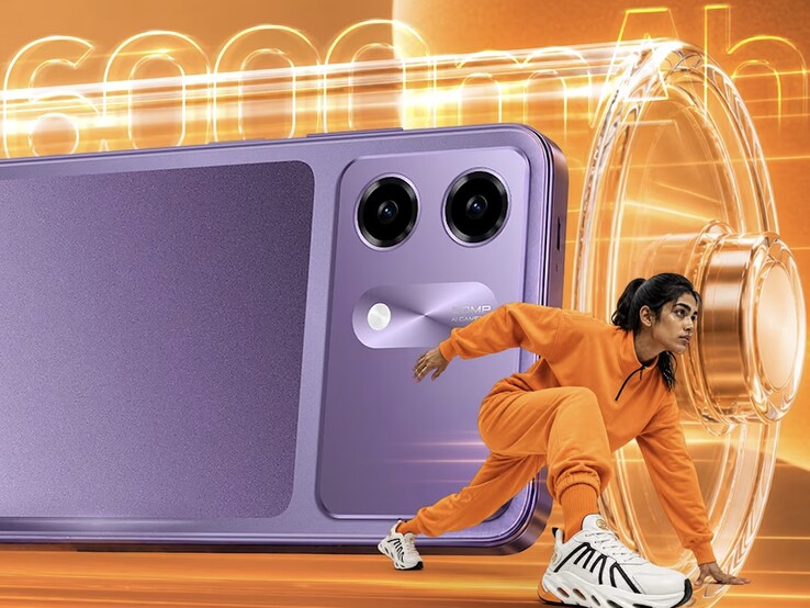 Le HMD Vibe 2 5G est doté d'une batterie de 6 000 mAh