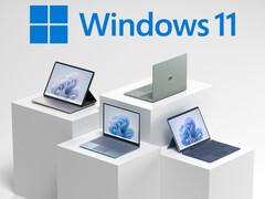 L'astuce récemment découverte pour contourner les comptes locaux sous Windows 11 est assez simple et facile à mettre en œuvre. Illustration : Ordinateurs portables Windows 11 (Source de l'image : Microsoft - édité)