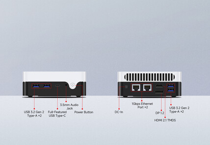 Configuration des ports du mini-PC