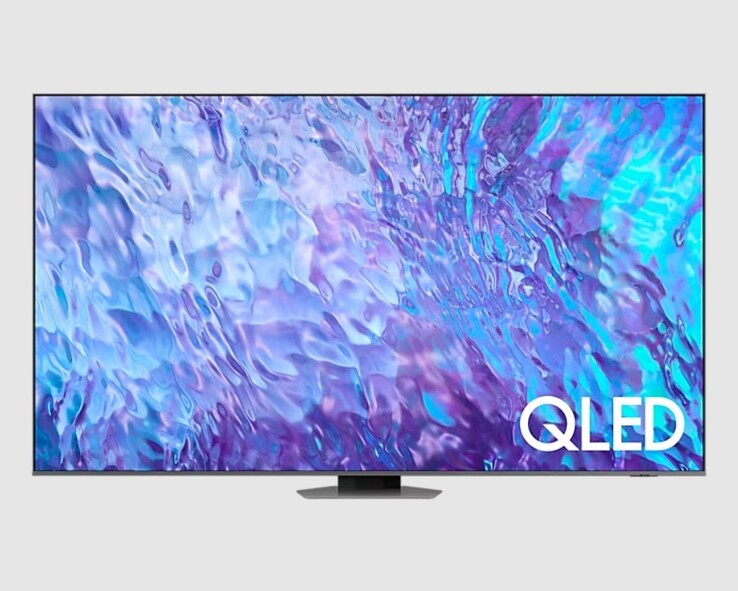 Le téléviseur Samsung Q80C Smart TV de 98 pouces. (Source de l'image : Samsung)