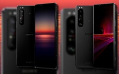 Les Sony Xperia 1 II (G) et Xperia 1 III (D) ont des configurations d&#039;appareil photo très similaires. (Image source : Sony - édité)