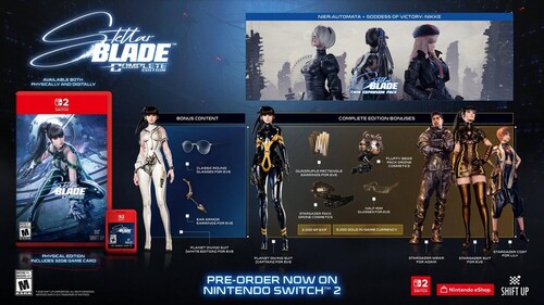 Affichage de la publicité pour « Stellar Blade Complete Edition »