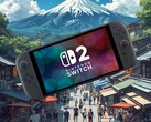 La Switch 2 présentée avec une toile de fond japonaise