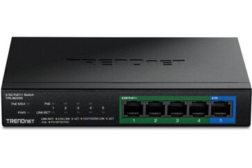 Le commutateur multi-gigabit sans ventilateur TPE-BG350 de Trendnet est doté d'un boîtier métallique robuste