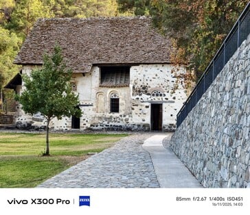 Vivo X300 Pro : Échantillon de photos