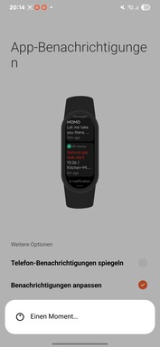 Configuration du Xiaomi Smart Band 10
