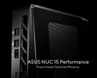 Le NUC 15 Performance ressemble à un ROG NUC (2025) réduit. (Source de l'image : Asus)