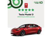 La Model 3 a obtenu un rendement de 21,1 kWh/100 km lors du test sur route (image : Green NCAP)