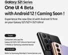 La bêta de One UI 4.0 peut maintenant être attendue en octobre. (Source : Samsung)