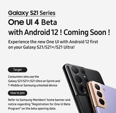 La bêta de One UI 4.0 peut maintenant être attendue en octobre. (Source : Samsung)