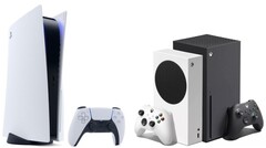 PS5 vs. Xbox Series X. (Source de l&#039;image : PlayStation/Microsoft)