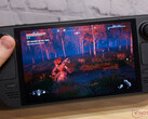 Le Steam Deck OLED de Valve montre des signes d'usure après 750 heures en mode HDR et 1 500 heures en mode SDR. (Source : Own)
