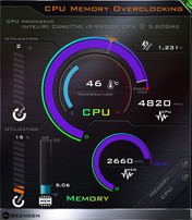 Schenker XMG Ultra 17 - Overclocking CPU mémoire vive.