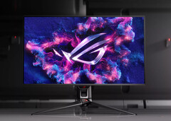 Le ROG Swift OLED PG32UCDM atteint 1 000 nits grâce à son panneau QD-OLED. (Source de l&#039;image : ASUS)