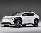 La Toyota bZ4X sera disponible plus tard cette année, avec une offre spéciale pour les clients des États-Unis. (Image source : Toyota)
