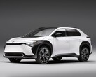 La bZ4X de Toyota recevra une nouvelle batterie entre 2026 et 2027. (Source de l'image : Toyota)