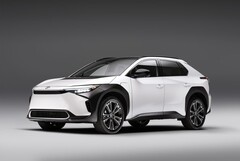 La Toyota bZ4X sera disponible plus tard cette année, avec une offre spéciale pour les clients des États-Unis. (Image source : Toyota)