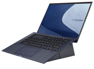 Asus ExpertBook B9 - Droite - Support du boîtier de l'adaptateur d'alimentation (Source d'image : Asus)