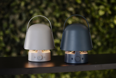 Ikea a lancé la VAPPEBY, une lampe et une enceinte Bluetooth. (Image source : Ikea)