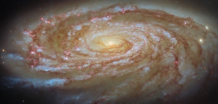 Image prise par le télescope spatial Hubble montrant M88.