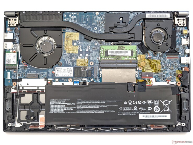 MSI Modern 15 - Options de maintenance