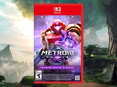 Boîte de Metroid Prime 4 : Beyond Switch 2 (Source de l'image : Amazon, Nintendo avec modifications)