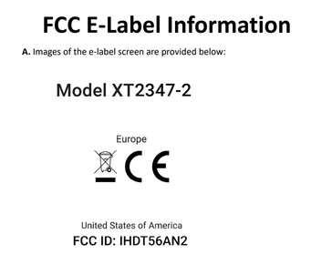 Le Moto G84 passe les tests de la FCC ...