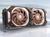 Deux ventilateurs Noctua de 25 mm rendent la RTX 3070 personnalisée d'ASUS silencieuse et épaisse. (Image source : Noctua)