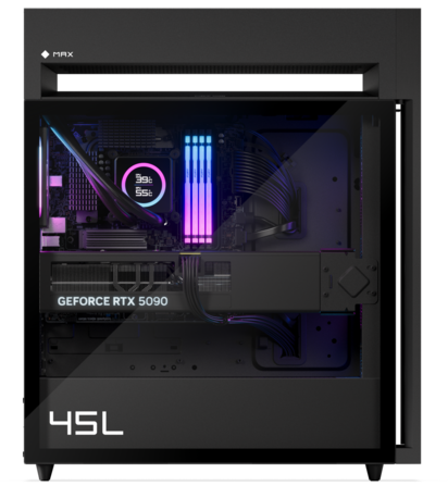 HP Omen Max 45L : Intérieur. (Source de l'image : HP)