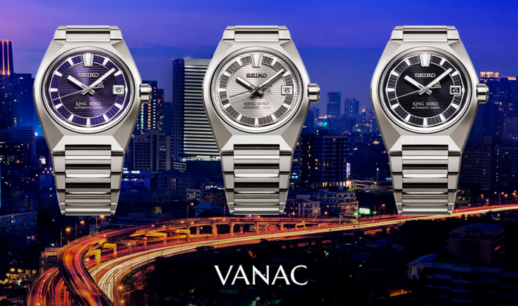 Les King Seiko HKF001, HKF002 et HKF003.