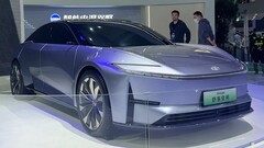 La berline conceptuelle Toyota Comfortable Space a été présentée au salon de l&#039;automobile de Guangzhou en Chine. (Source de l&#039;image : @TychodeFeijter via X)