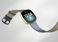 La Fitbit Versa 4 aura un aspect un peu différent de son prédécesseur, illustré sur la photo. (Image source : Fitbit)